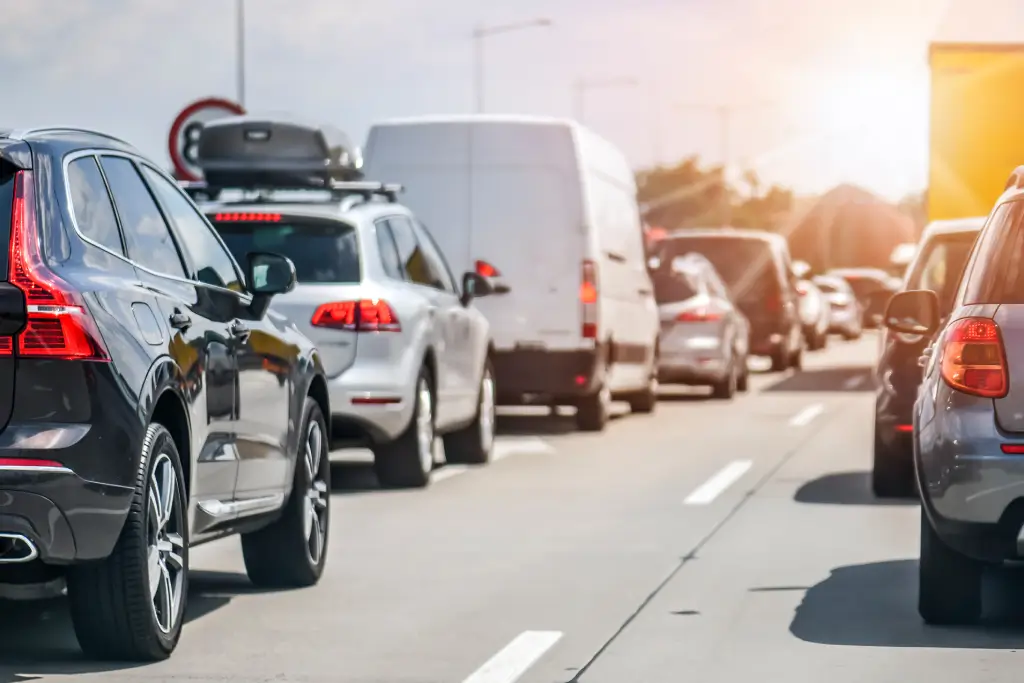 Verkehr Stau Autobahn